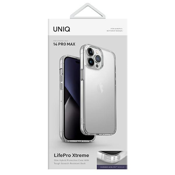 Etui Do iPhone 14 Pro Max UNIQ LifePro Xtreme Przeźroczysty