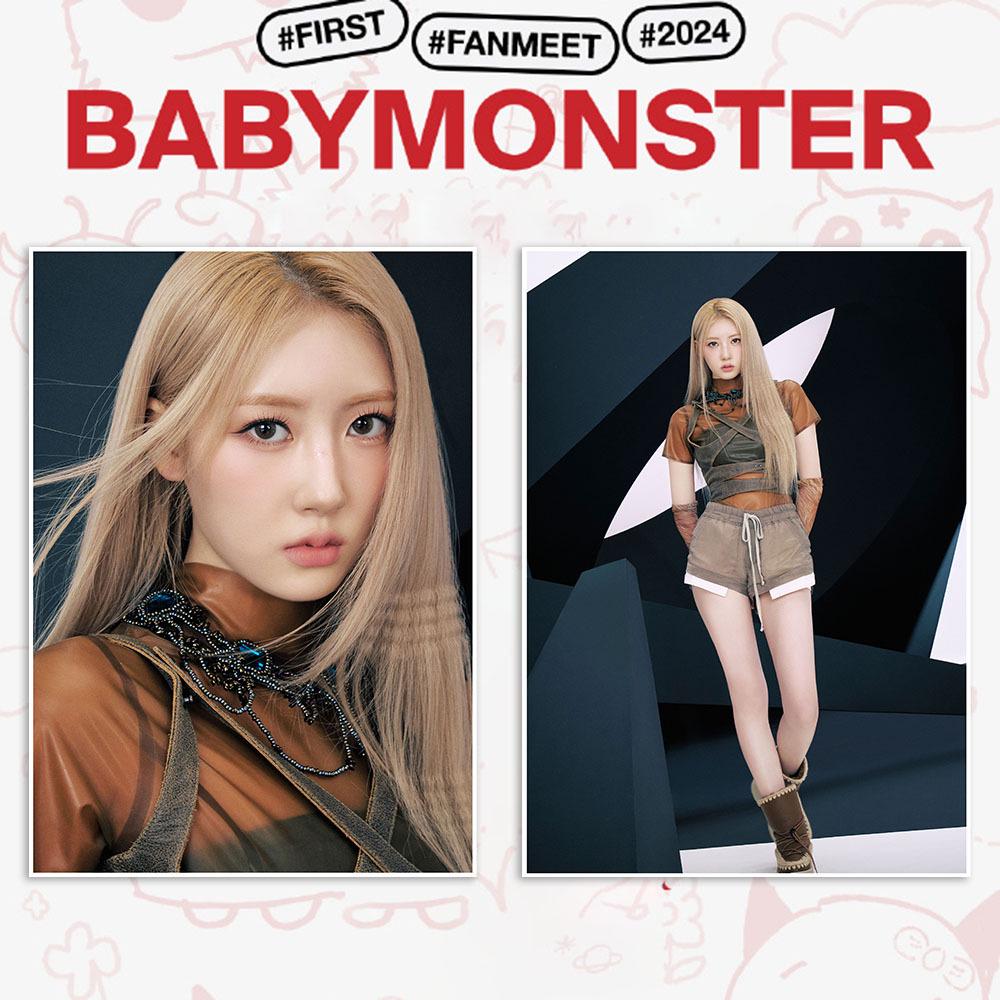 BABYMONSTER Poster - BABYMONS7ER Album Merchandise Pictorial Treasure