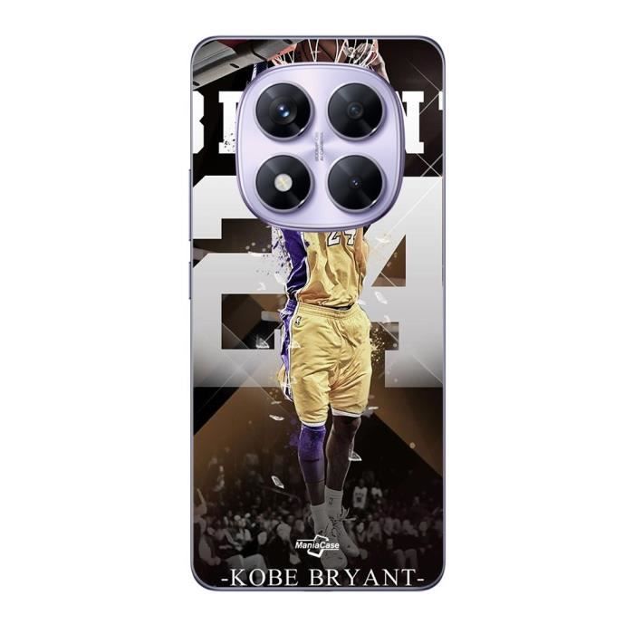 Coque Xiaomi Redmi Note 14 Pro 5G Kobe Bryant Basket-ball professionnel américain Maniacase