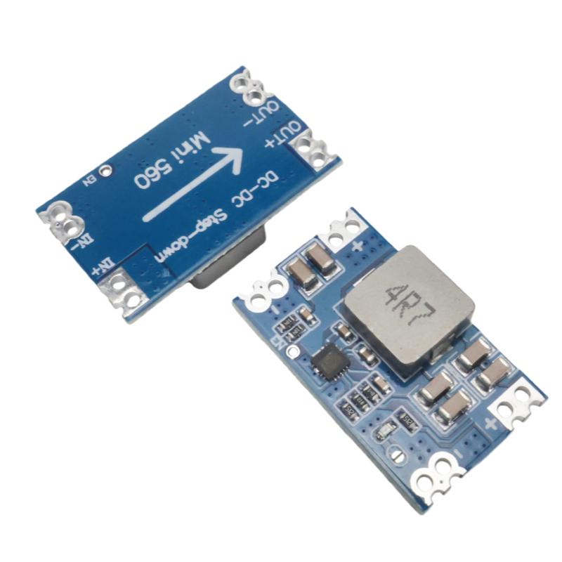 4pcs Mini560 DC-DC Step Down Module 5A High Efficiency 3.3V/5V/9V/12V Voltage Regulator for DIY Electronics