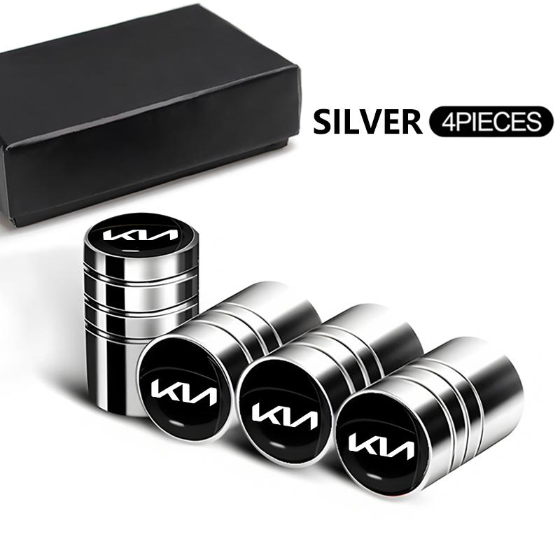 For Kia Ad14pcs Car Wheel Tire Valve Caps Air Stem Covers For KIA K3 Sportage Carnival K5 Seltos Pegas KX1 EV5 Sonet EV6 K4 EV3 Ceed K8 K9