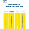 ROTATION 4-Piece Precision Hook And Pick Set For Automotive | Aluminum Handle