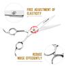 High-End Double-Tailed Curved 7.0-Inch Curved Scissors Pet Scissors, Professional Grade, Up And Down Curved, For Pet Masters