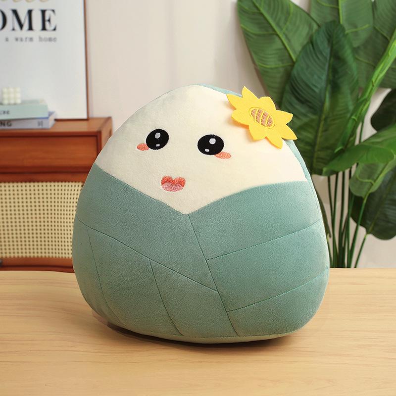 Top Scholar Zongzi Plush Toy: Dragon Boat Festival Gift & Cushion Doll 10 cm