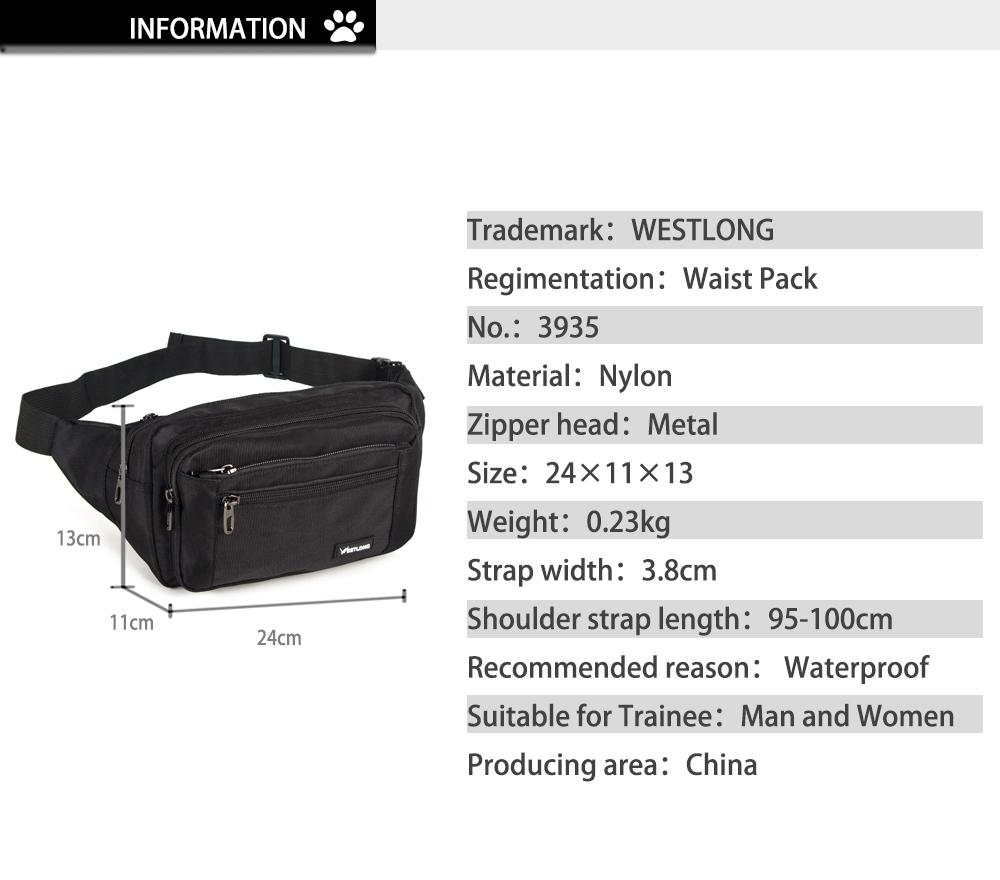 Pungă de șold Casual Funcțională Modă Bărbați Impermeabilă Geantă de șold Femei Curea Geantă de șold Masculin Telefon Portofel Pungă Genți Unisex 98011