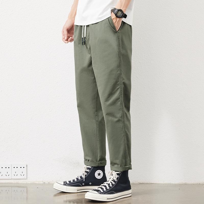 Men's Summer Casual Loose Straight-Leg Workwear Pants