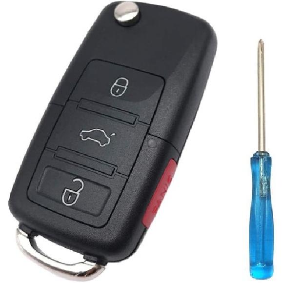 Чехол-брелок для бесключевого доступа, подходит для Jetta Beetle Passat Golf Rabb