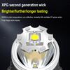 Ultra-Bright Motion Sensor Headlamp - High-Endurance USB Rechargeable LED Headlight for Outdoor Camping and Night Fishing