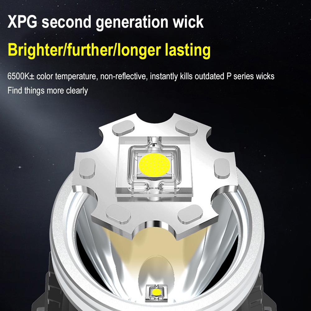 Ultra-Bright Motion Sensor Headlamp - High-Endurance USB Rechargeable LED Headlight for Outdoor Camping and Night Fishing