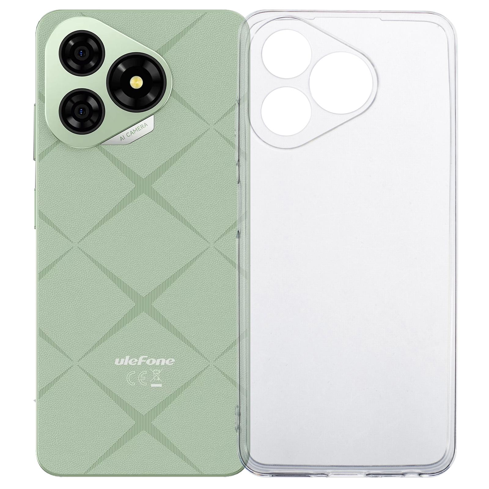 

Для Ulefone Note 19 Чехол Мягкий ТПУ Защита от падений Чехол для телефона Transparent