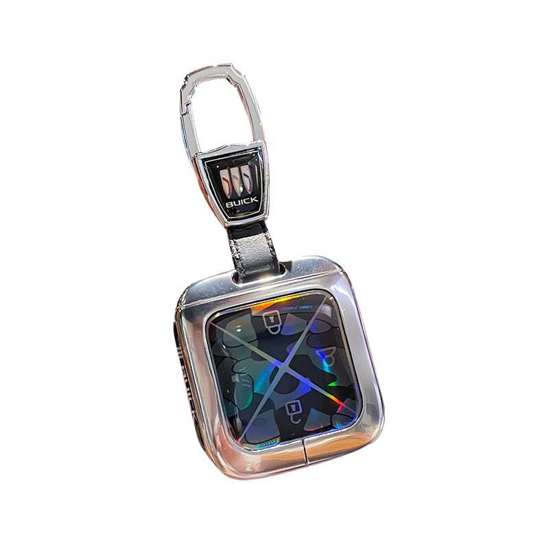 Buick E5 Titanium Cube Key Cover for 2025 LaCrosse Platinum with Bluetooth E4 Metal Full Coverage