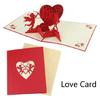 Cupid's Heart 3-D for Pop Up Valentine’s Day Card Happy Anniversary for Her Date