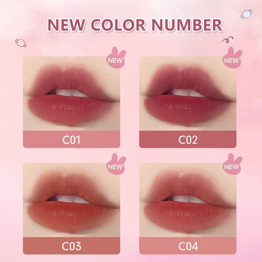 Lekka, nieprzywierająca filiżanka mgły wodnej Liptint Glaze górna warstwa na wargi do matowego makijażu w płynie