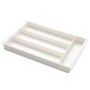 Adjustable Flatware Tray Cutlery Holder Silverware Drawer Organizer Expandable Cutlery Organizer Utensil Tray For Kitchen