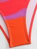 Sleeveless Sexy European & American Bikini: Three-Piece Swimsuit Set