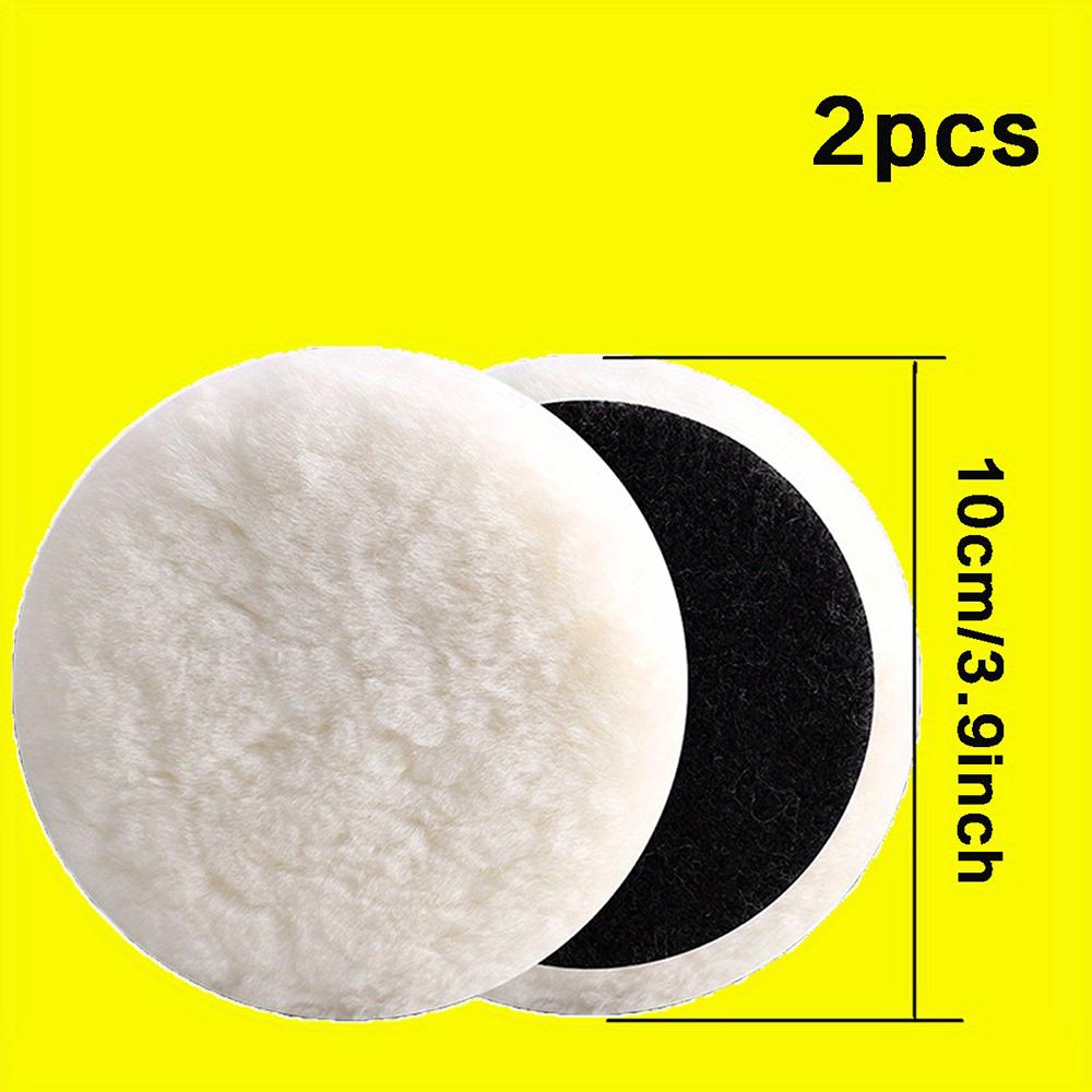 

4-дюймовые полированные флокированные шерстяные шарики, подходящие для полировки односторонних самоклеящихся шерстяных колес на автомобилях и деревянных полах