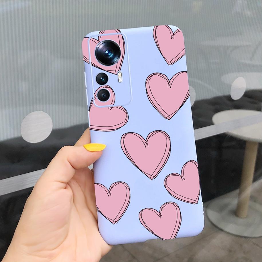 For Xiaomi 12T Pro Case 2022 Cute Sunflower Pretty Girls Cover Silicone Soft Phone Case For Xiaomi Mi12T Mi 12T Pro Cover Bumper