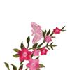 With Adhesive Butterfly Garment Sewing Cheongsam Patch Fabric Sticker Applique Clothing Embroidery
