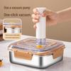 1800ML Microwave Vacuum Food Storage Container Set