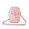 Mobile phone bag, fashionable women's shoulder bag, and a small bag.