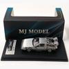 MJ 1/64 Alloy Car Model Back To Future Time Machine DeLorean12  DMC 12 DMC-12 Precision Model