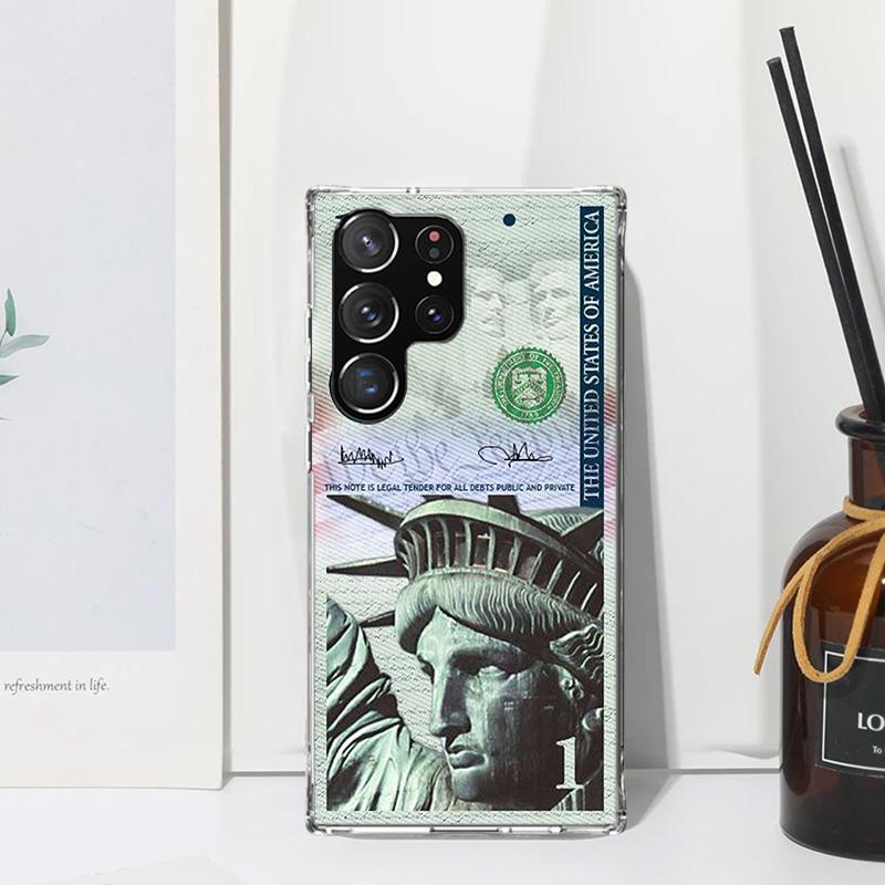 Banknote Dollar Cash Money Phone Case For Samsung Galaxy S26 S25 Edge S24 FE S23 S22 Ultra S21 Plus S20 + Art Fundas Back Cover