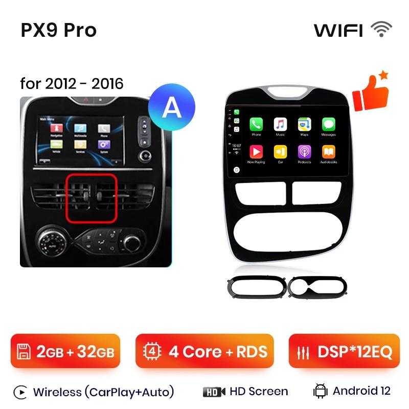 Accessories Autoradio Renault Carpl Car Radio For Renault Clio 4 2012 - 2019 wireless CarPlay Android Auto No 2 din 2din DVD