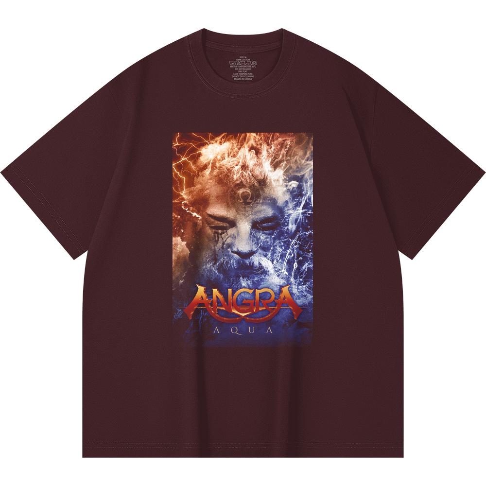 T-shirt Heavy Metal 100% Cotone 230 Gsm Stampa Band Rock Musica Popolare Unisex T-shirt Pesante in Cotone