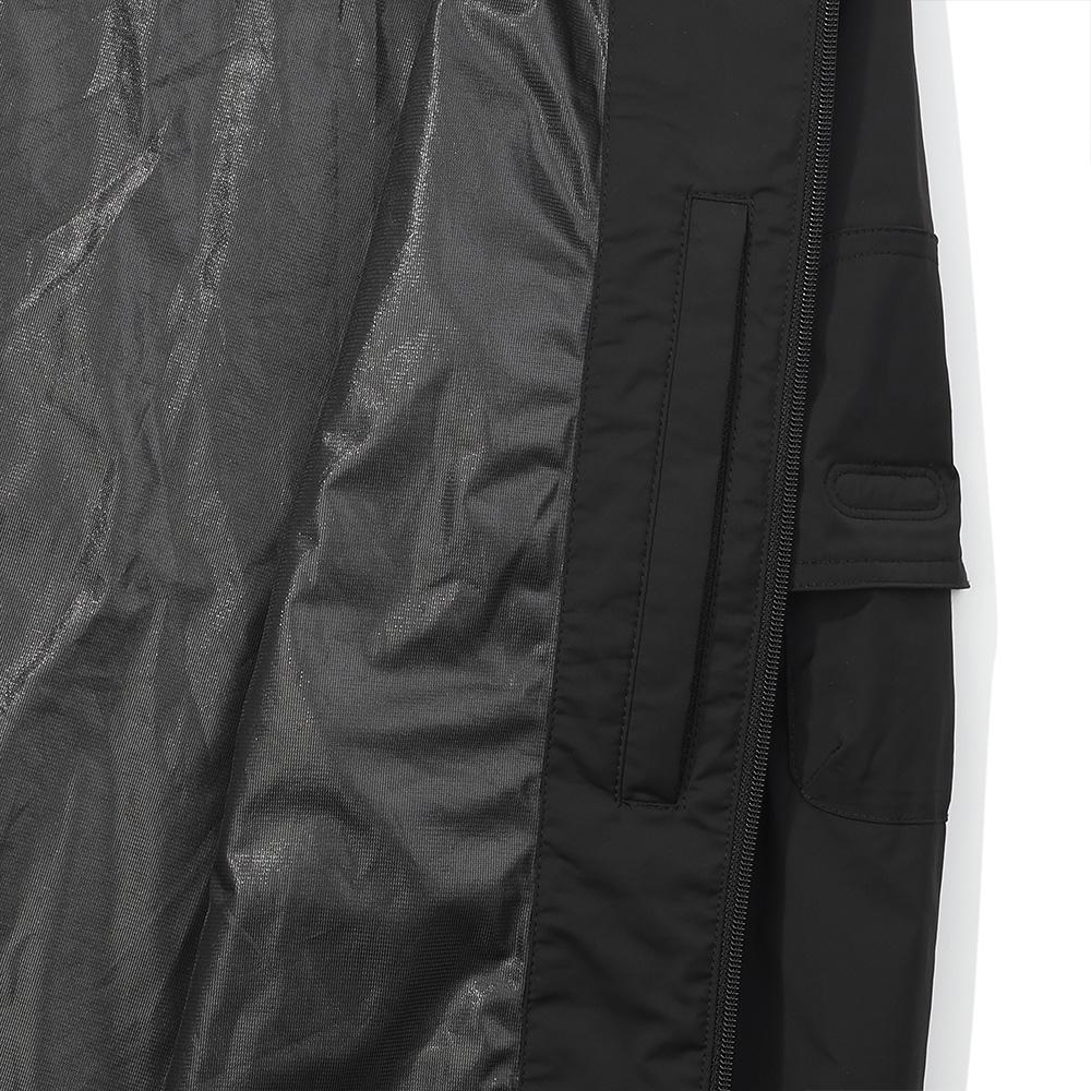 Malbon Golf Malbon Membrane Stadium Jacket Black (Man)