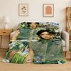 Kpop Felix Stray Kids Coperta in Flanella Morbida Calda per Camera da Letto Soggiorno Letto Viaggio Campeggio Picnic Regalo