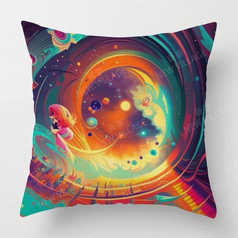Modern Decorative Cushion for Home Living Room Decor Throw Pillow Cover 45*45 40x40cm 60x60cm 45x45cm 50x50cm Abstract Sofa