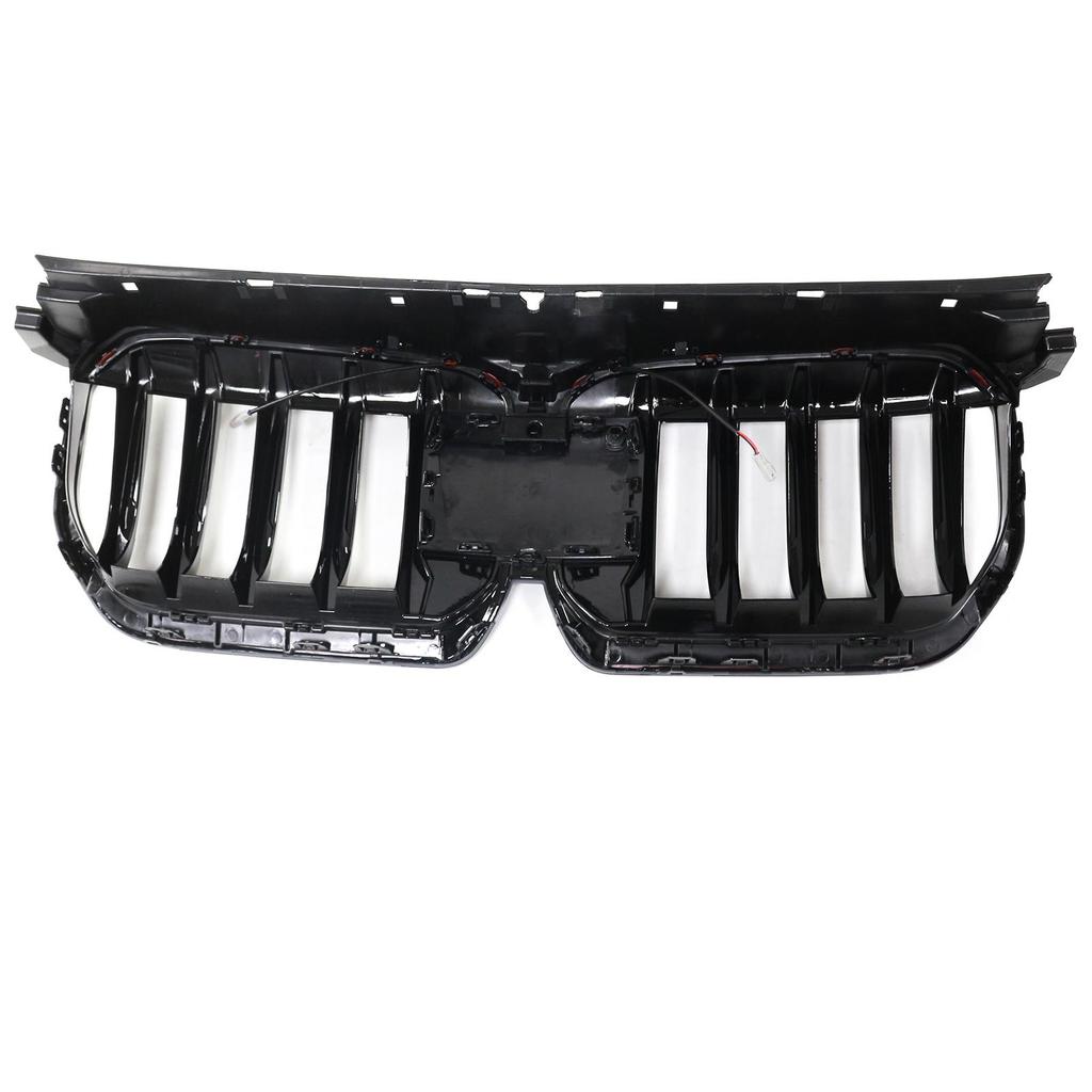 Błyszczący Czarny Przedni Zderzak Nerki Grill Kratka kompatybilna dla BMW X1 U11 U12 2023-2024