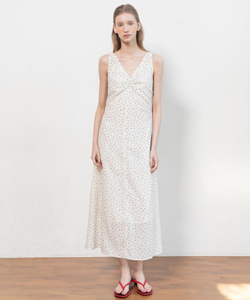 JMARKNEWYORK Sleeveless Flower Slim Dress_2Color
