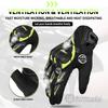 Full Finger Motorcycle Gloves Men Women Anti-Slip Abrasion Resistant Breathable Touchscreen Compatible Riding