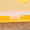 500ml Silicone Collapsible Portable Lunchbox Bowl Folding Food Storage Container Yellow