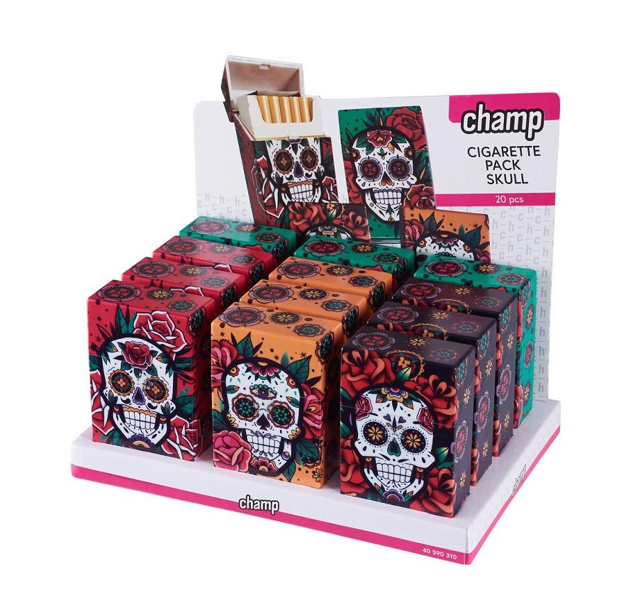 Etui Na Papierosy Skull