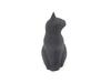 Iwachu Paperweight, Long-Tailed Cat, Black, Dimensions (cm): 5 X 3.5 X 7.5 (H), 30501, Nambu Ironware