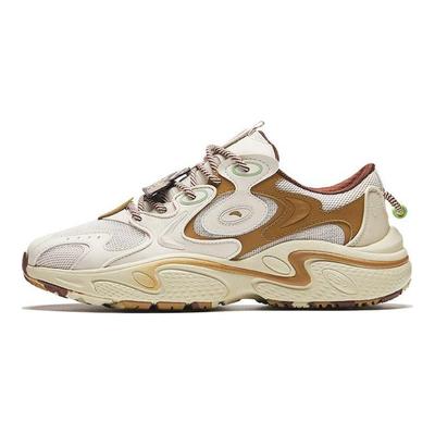 Pop Mart X Molly X Starlight Collaborazione Gelato Aumento di Altezza Leggero Scarpe Basse da Papà Uomo sneaker Grigio Marrone Giallo 912428838-7