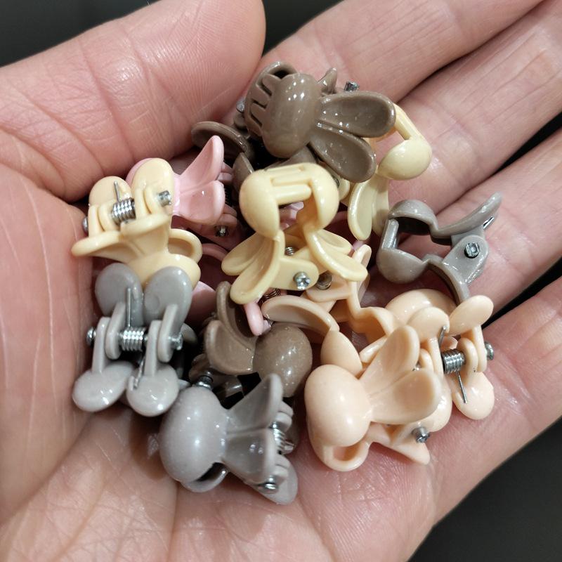 Set Mini Mollette per Bambini: Clip Margherita, Coniglio, Stella, Fiore di Prugno