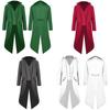 Unique Victorian-inspired Coat For Men With Rich Color Options And Long Sleeves