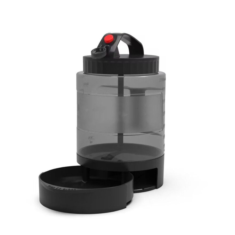 77oz/2.2L Dog Water Bottle 2-in-1 Cats Water Feeder Bowls Multi-use Pet Water Cup  Kitten