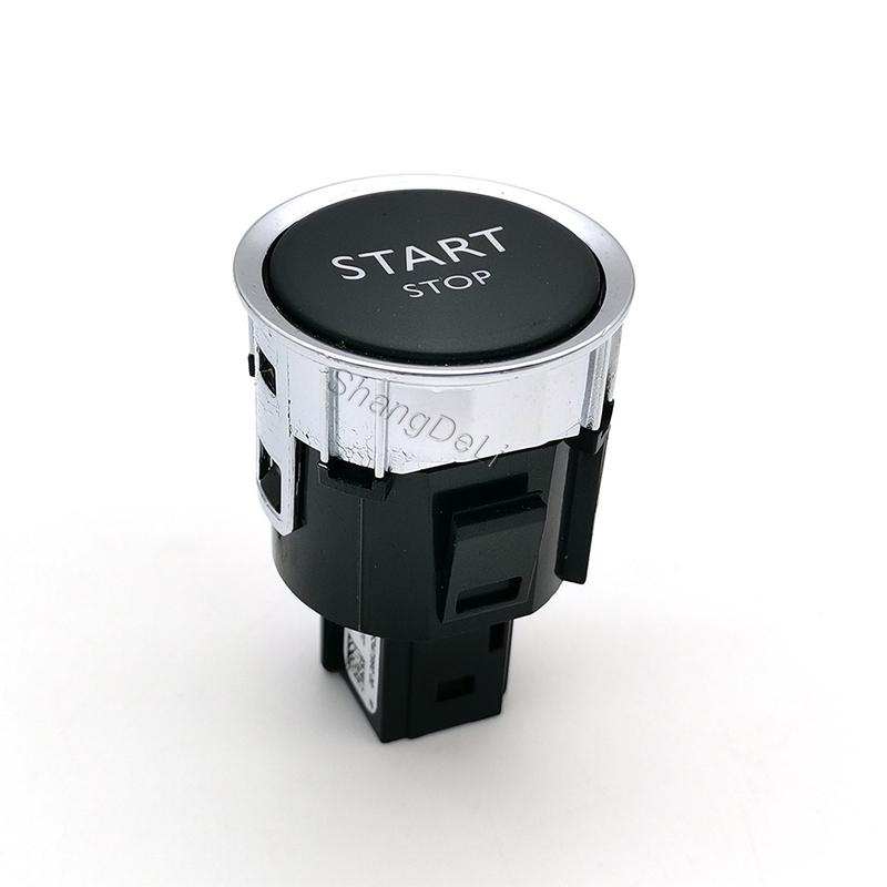 4P Car Engine Start Stop Switch Button Compatible For Peugeot 408 2008 3008 308 508 C4 C5 Accessories