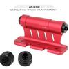 Compact Car Roof Bike Mount with Universal Compatibility Anti Rattle Aluminum Bike Rack for Mountain & City Bikes