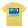 T-shirt Dipartimento Gestione del Rischio Silicon Valley Bank Unisex/Donna Estetica Harajuku Magliette Grafiche Unisex Oversize Sabbia Cotone