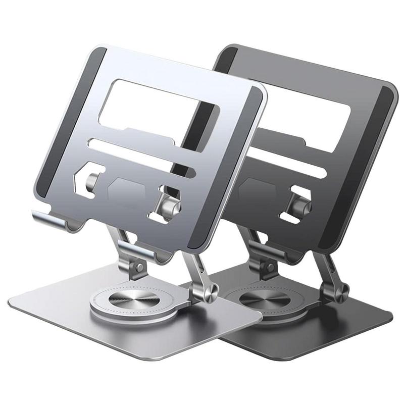 Profesjonalny stojak na laptopa ze stopu aluminium, regulowany, obracany o 360 stopni, uchwyt na laptopa do pracy w domu i biurze