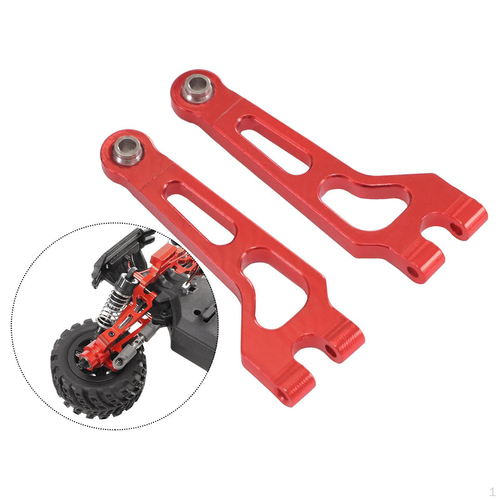 

1Pair RC Car Front Upper Swing Arm Model Replacement Crawler 1:20 DIY Accessory Arms gray