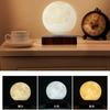 Desk lamp, ambient bedside night light, magnetic levitation moon lamp, festival LED light, gift
