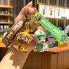 Animated Cute Puppy Ground Marketing Stall Keychain Couple Bag Car Key Chain Small Gift