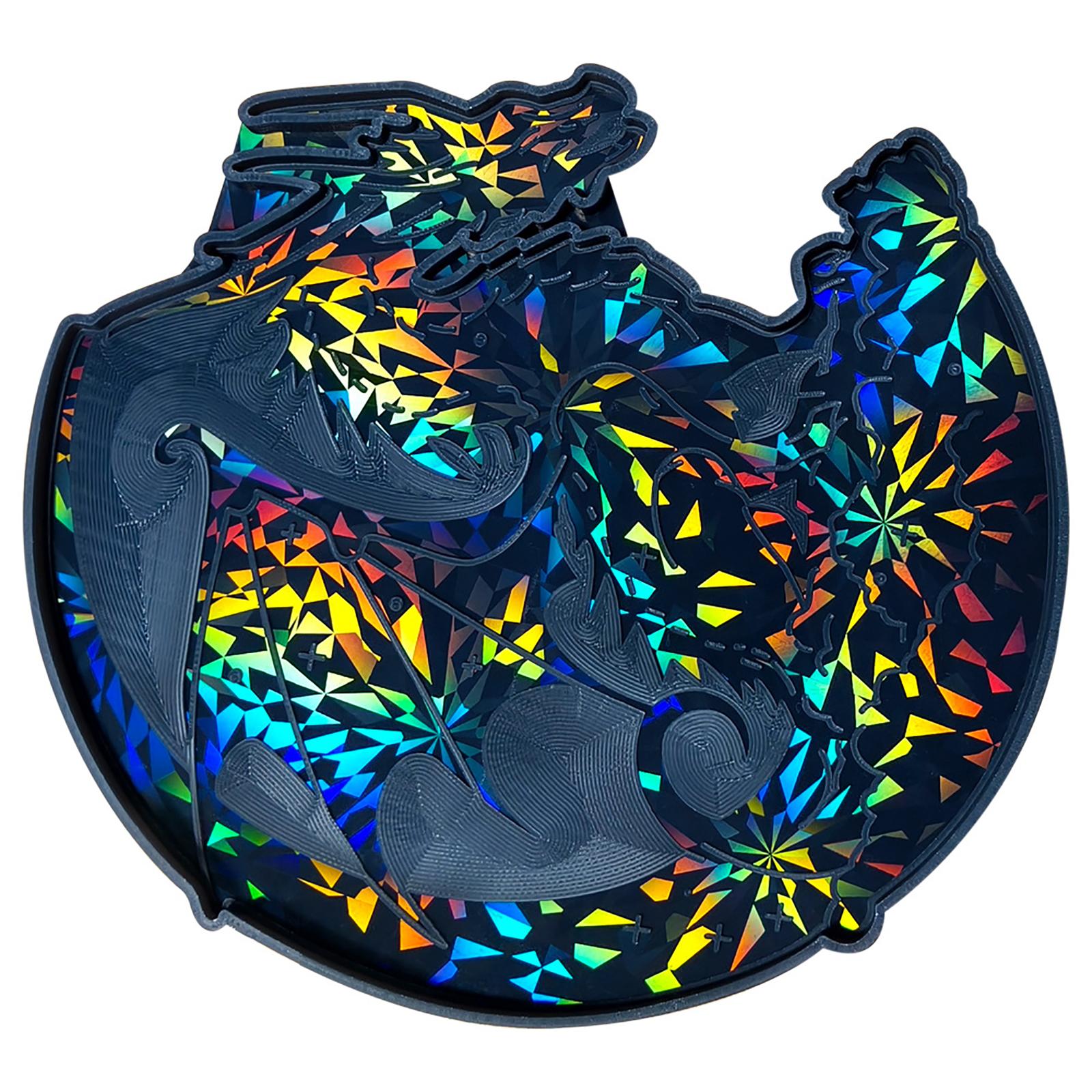 

Уникальные формы для поделок, настенные украшения, силиконовые формы в форме дракона, подходят для настенных украшений чёрный