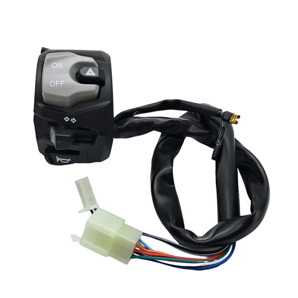 

Водонепроницаемый Улучшенный Блок Переключателей на Руле Мотоцикла Переключатель Управления Повышенная Производительность и Безопасность для GSX